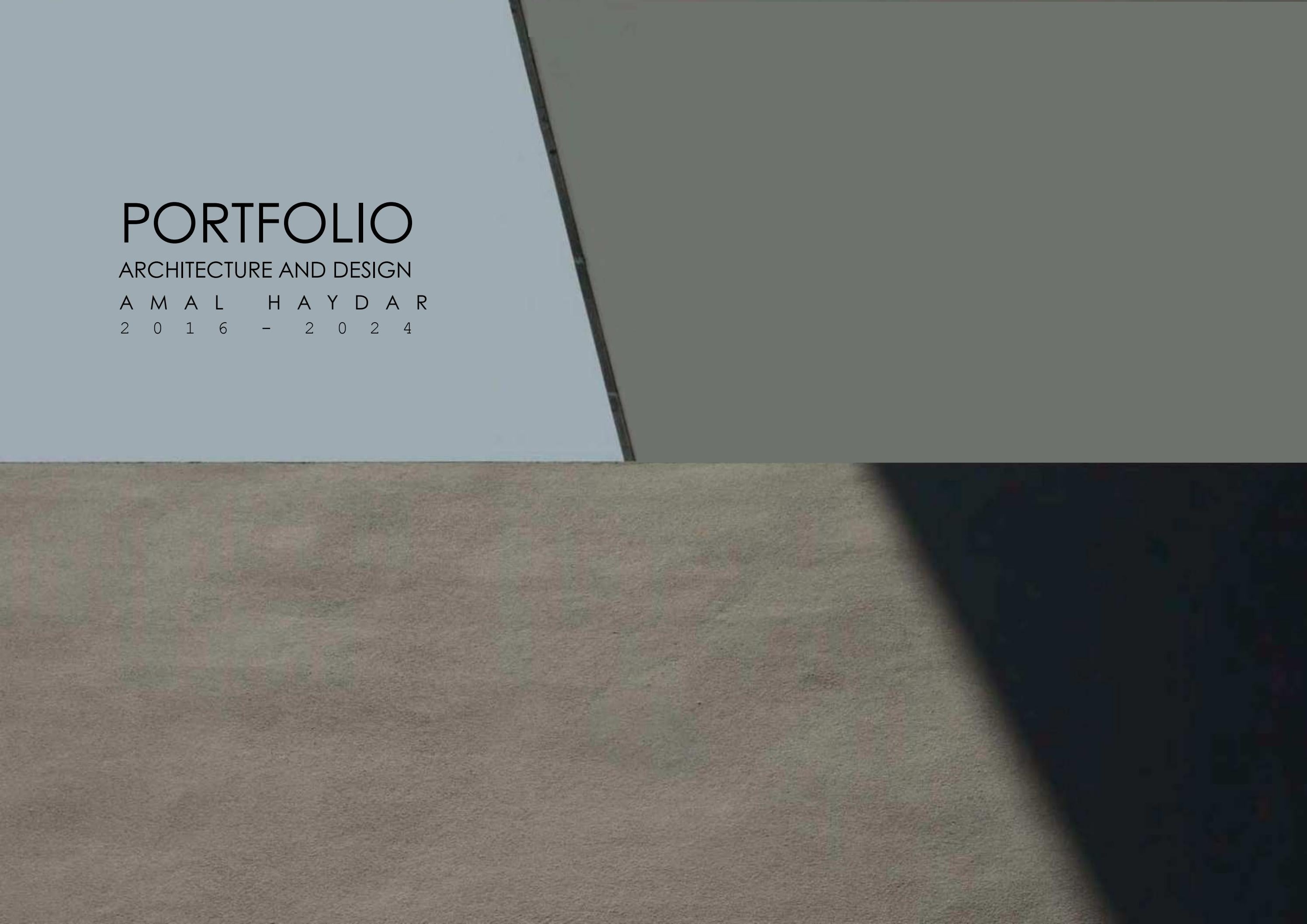 2024 Sample Portfolio - Arch & Design - Amal Haydar Abdu by Amal Haider ...