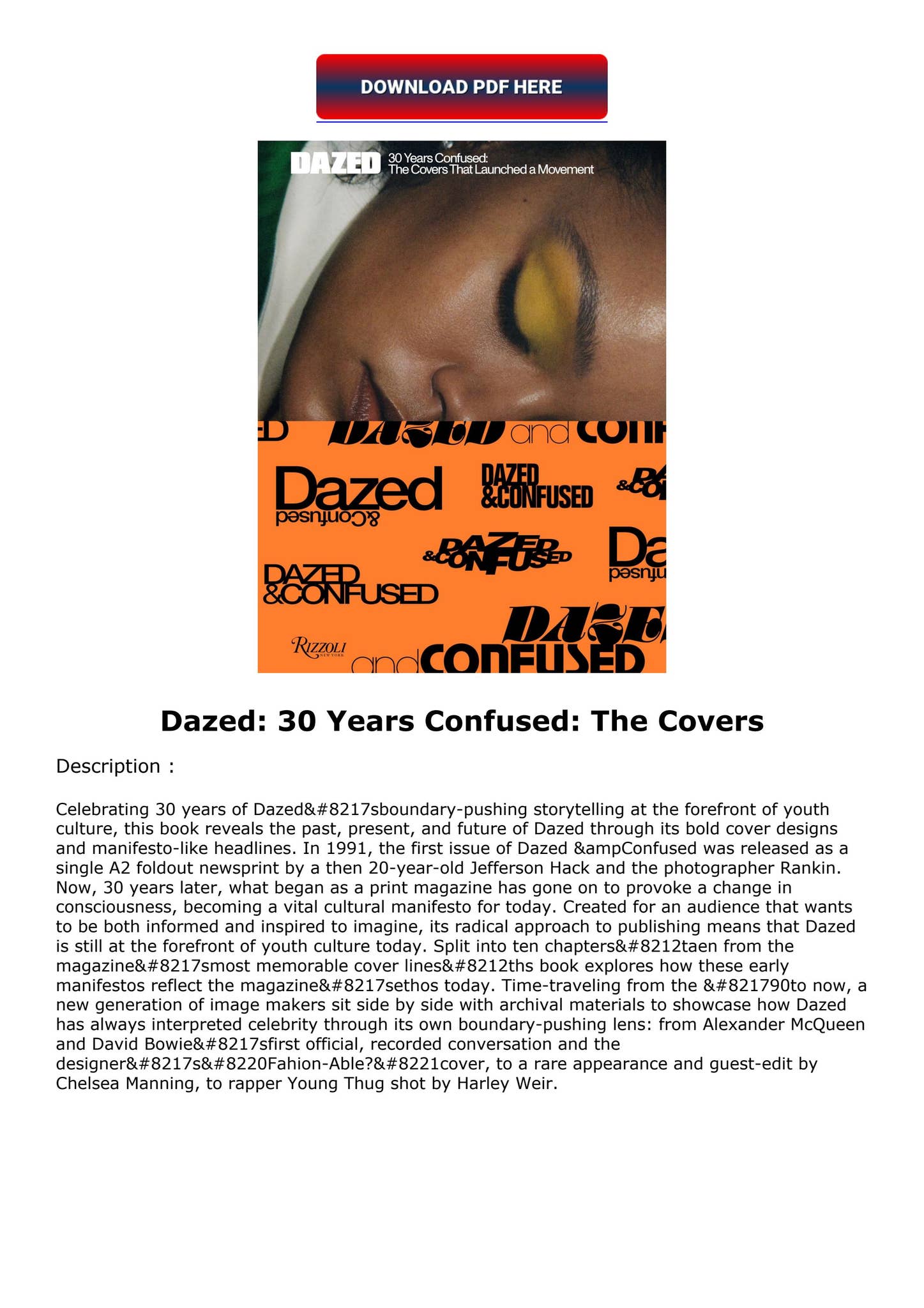 女性情報誌 Dazed Magazine Dazed Magazine September 2025 Cover (Dazed Magazine)