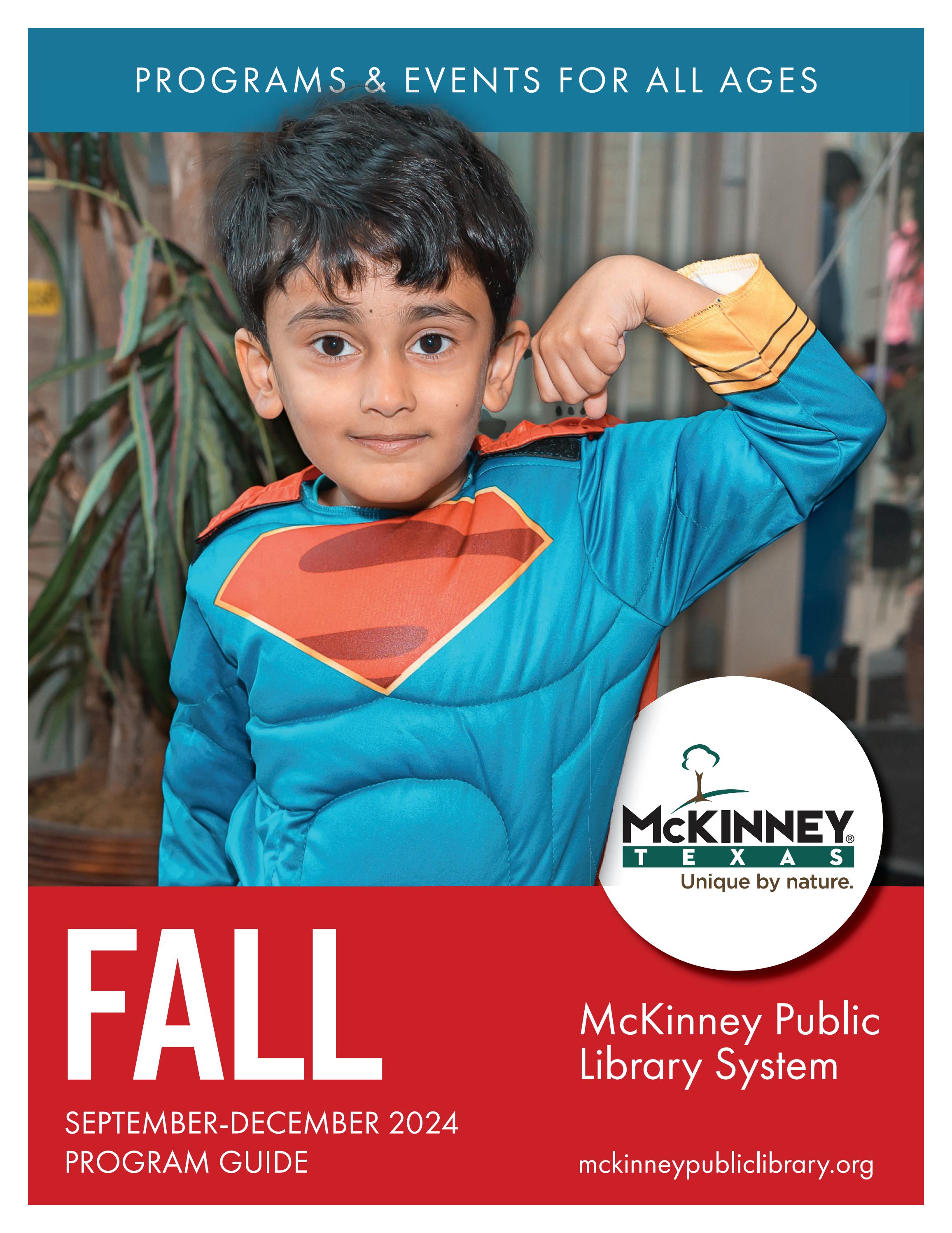 Fall 2024 McKinney Public Library Program Guide by McKinney, Texas