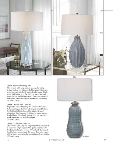 Uttermost 灯饰目录 · 2024 Lamps 第 12 页