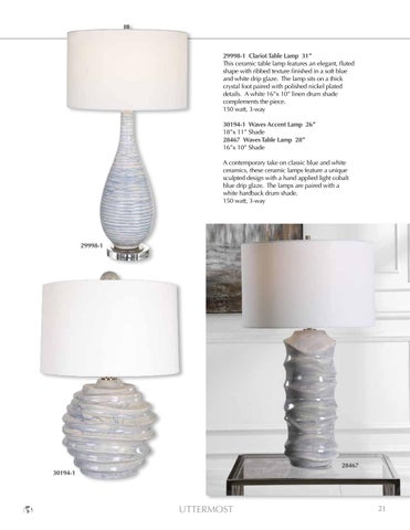 Uttermost 灯饰目录 · 2024 Lamps 第 23 页