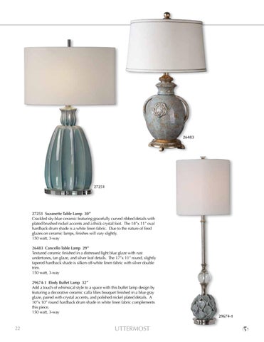 Uttermost 灯饰目录 · 2024 Lamps 第 24 页