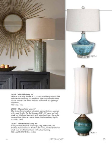 Uttermost 灯饰目录 · 2024 Lamps 第 8 页