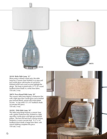 Uttermost 灯饰目录 · 2024 Lamps 第 9 页