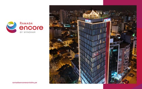Brochure Ramada Encore San Isidro