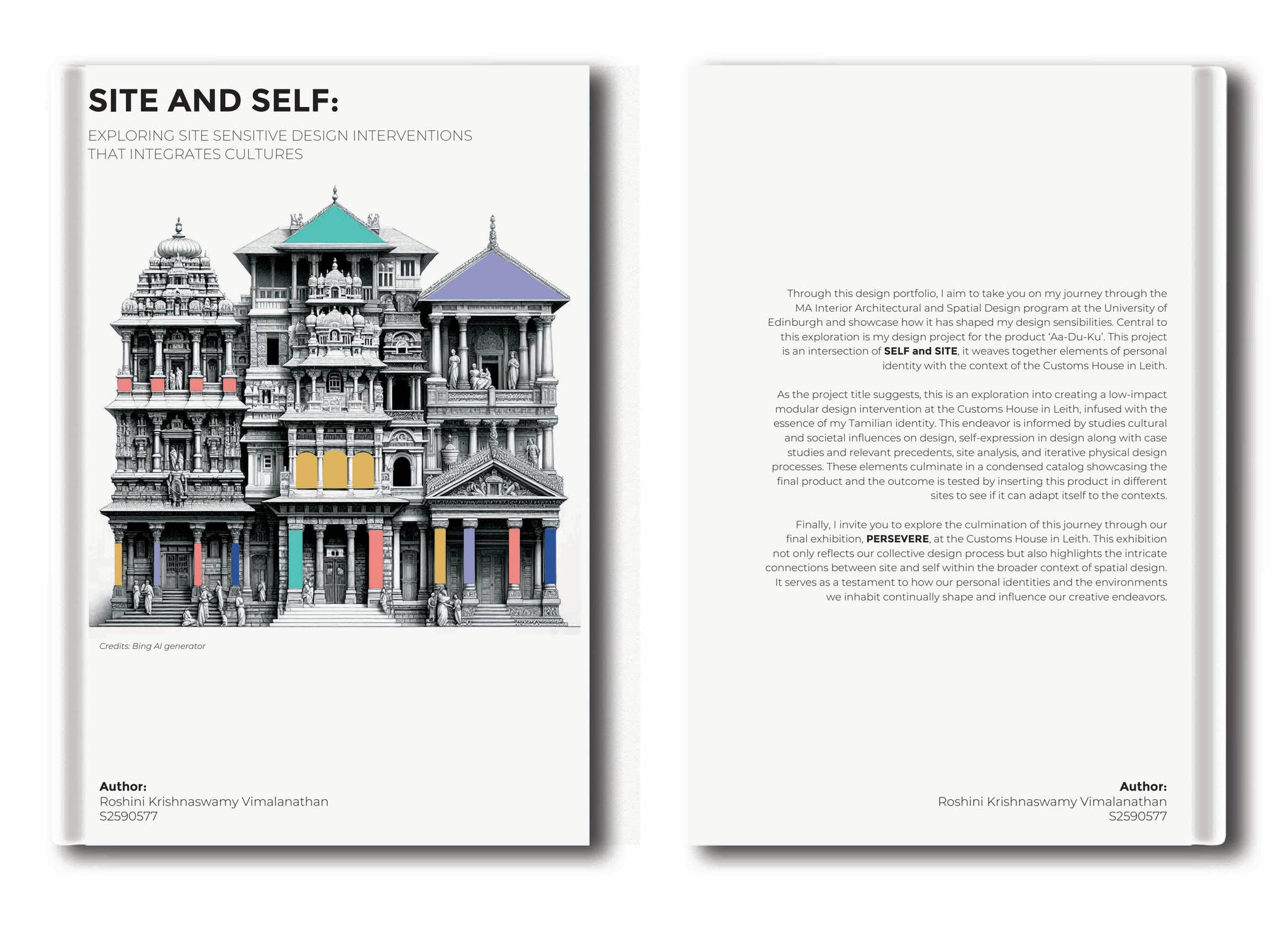 MA Interior Architectural and Spatial Design Final Thesis by Roshini ...