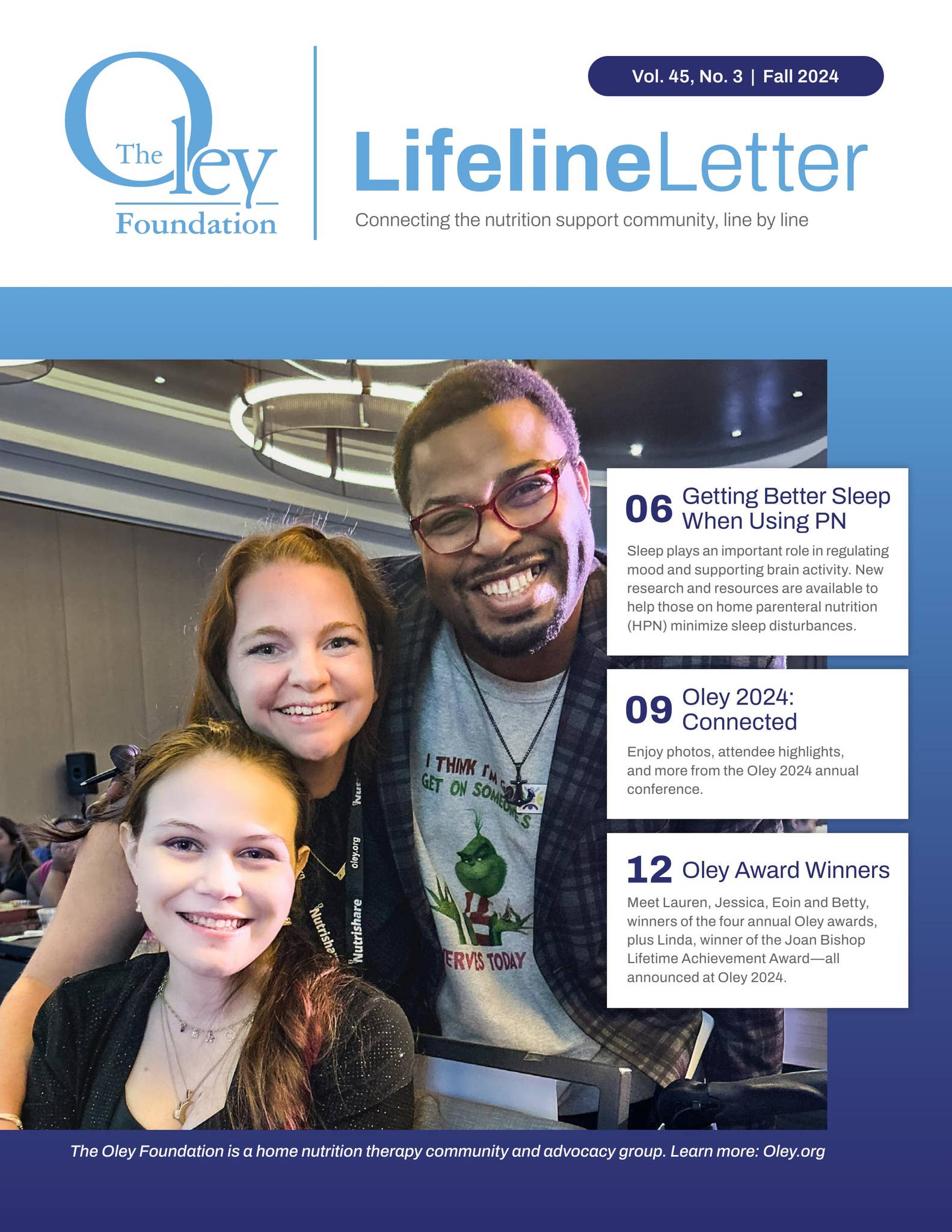 LifelineLetter, Fall 2024 by OleyFoundation - Issuu
