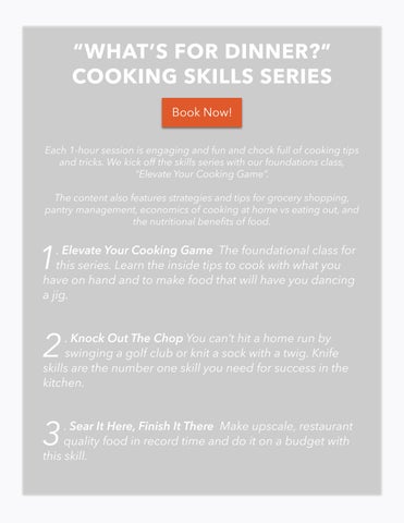 Health and Wellness Cooking Class 家具目录 第 6 页