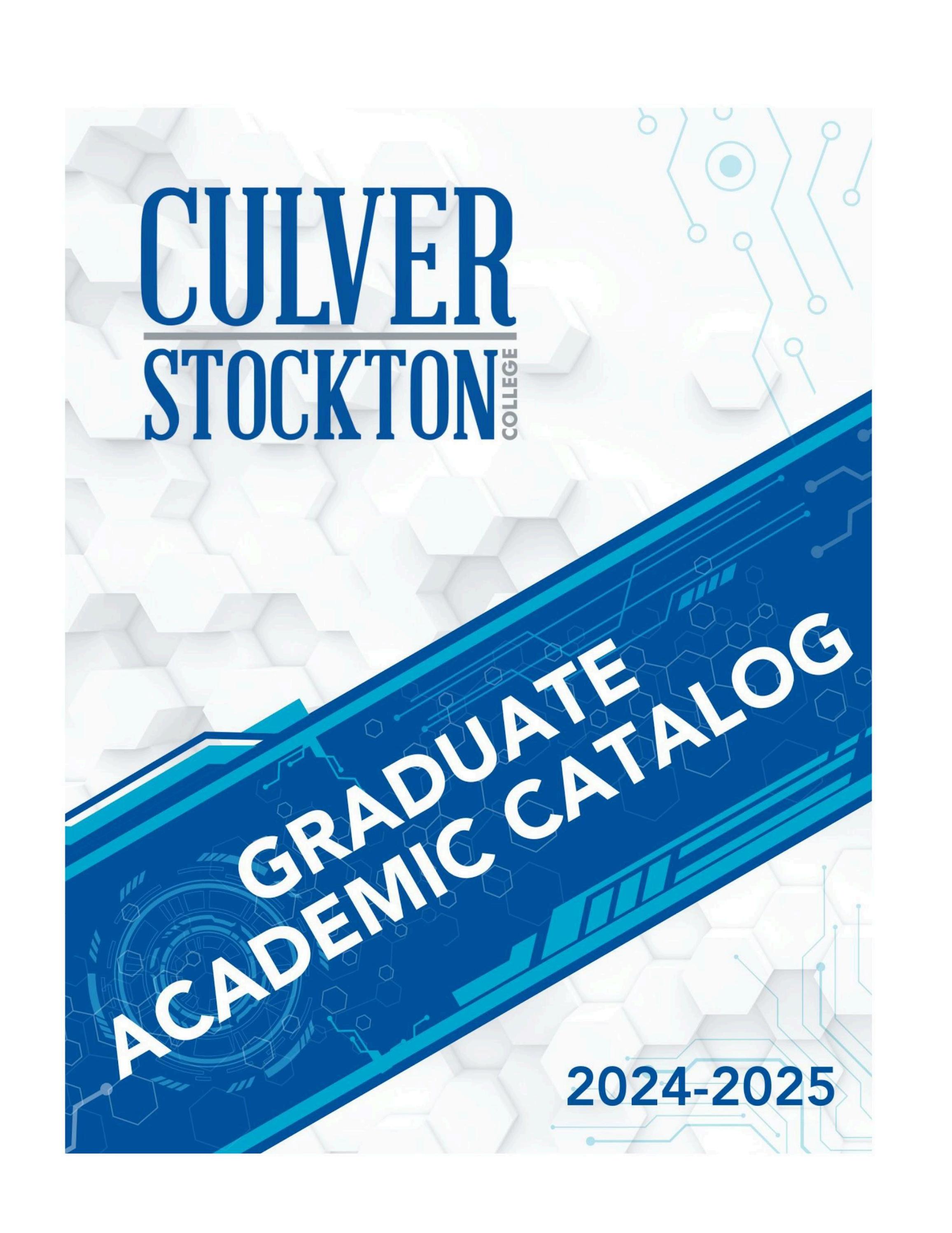 202425 Graduate Catalog_0824 by CulverStockton College Issuu