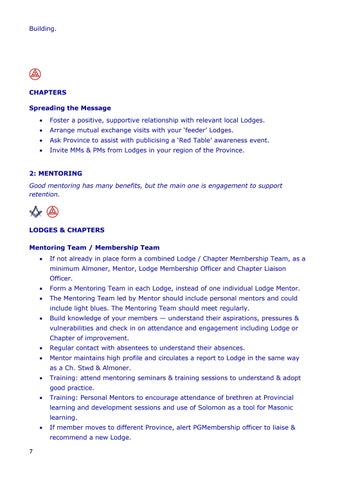 Securing the Future of Freemasonry in East Kent 第 7 页
