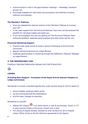 Securing the Future of Freemasonry in East Kent 第 9 页