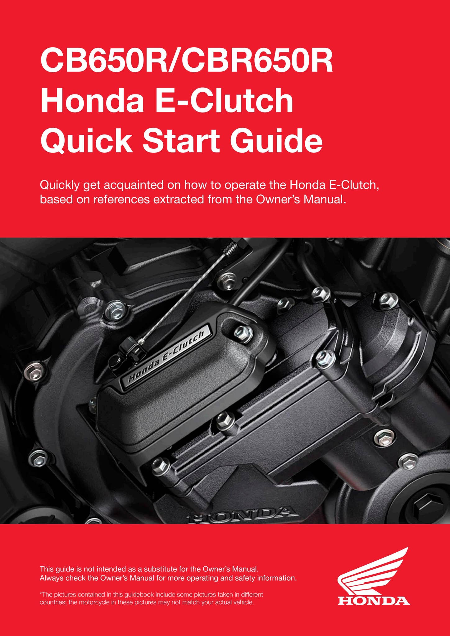 CB650R CBR650R サービスマニュアル CB650R/CBR650R Honda E-Clutch Quick Start Guide by honda_mc - Issuu