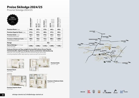 Hotelbroschüre Montana Oberlech 2024 第 16 页