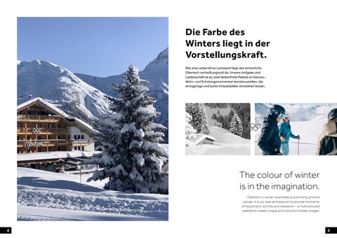 Hotelbroschüre Montana Oberlech 2024 第 3 页