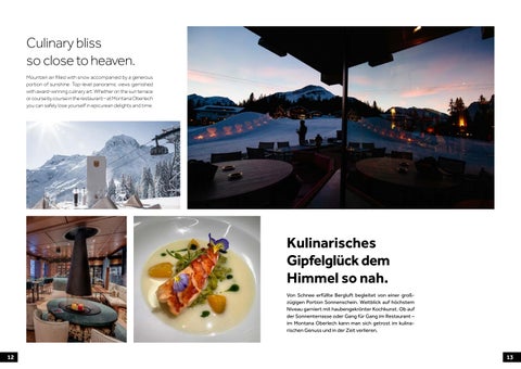 Hotelbroschüre Montana Oberlech 2024 第 7 页