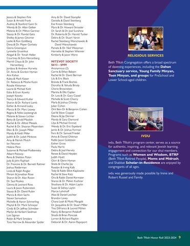 Beth Tfiloh 2024 Honor Roll 第 11 页