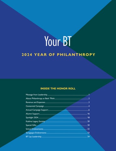 Beth Tfiloh 2024 Honor Roll 第 2 页