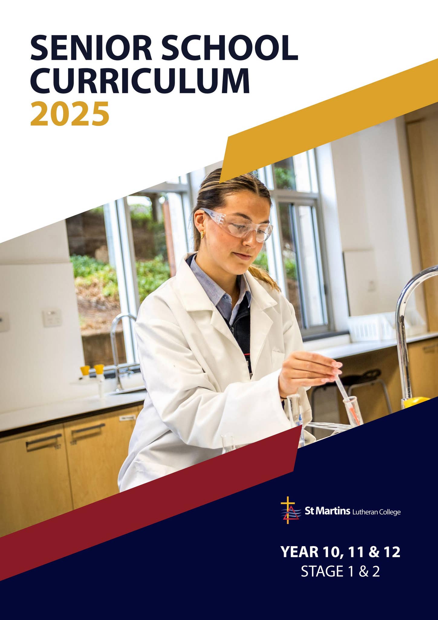 2025 Senior School Curriculum Handbook by St Martins Lutheran College
