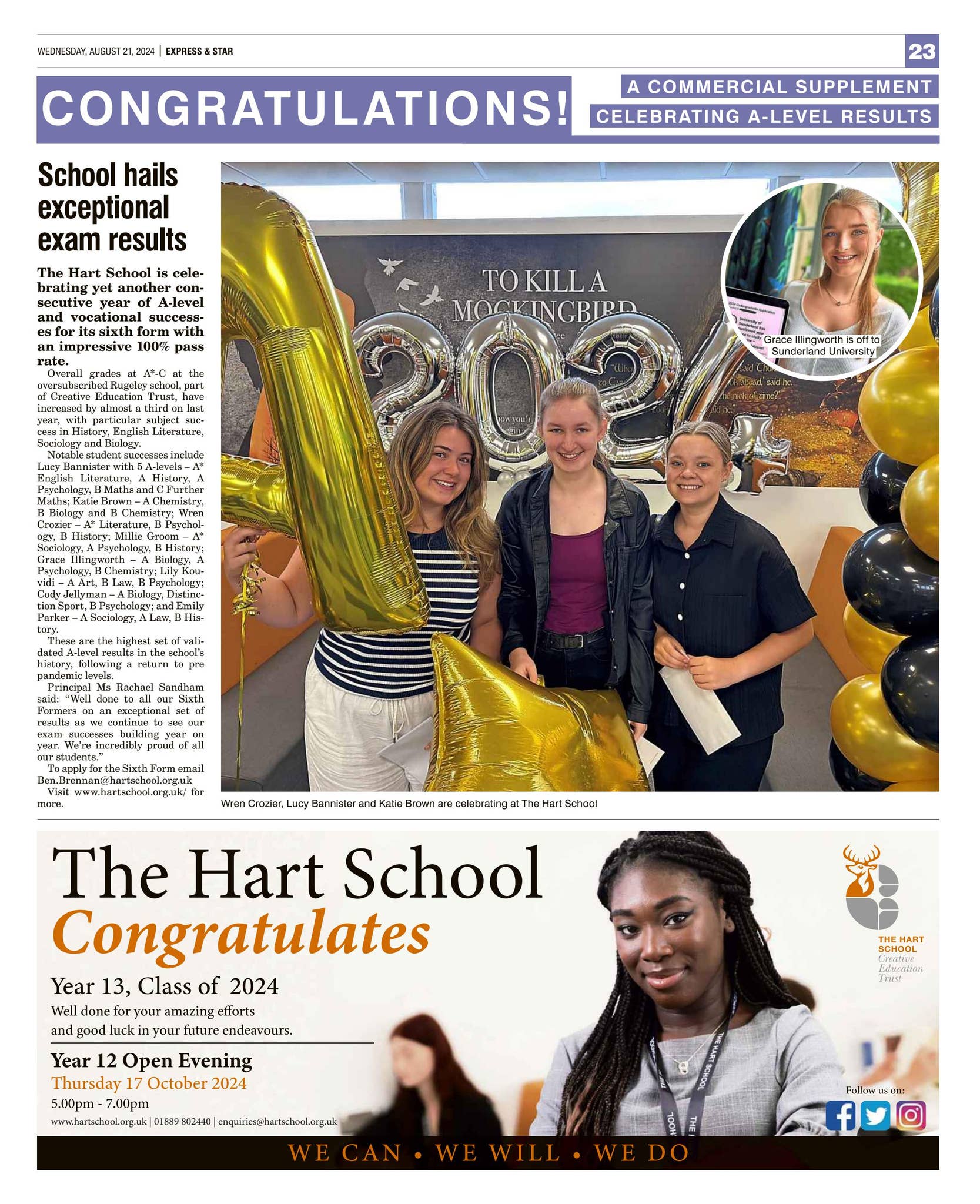A Level Congrats August 2025 by MNA_Media - Issuu