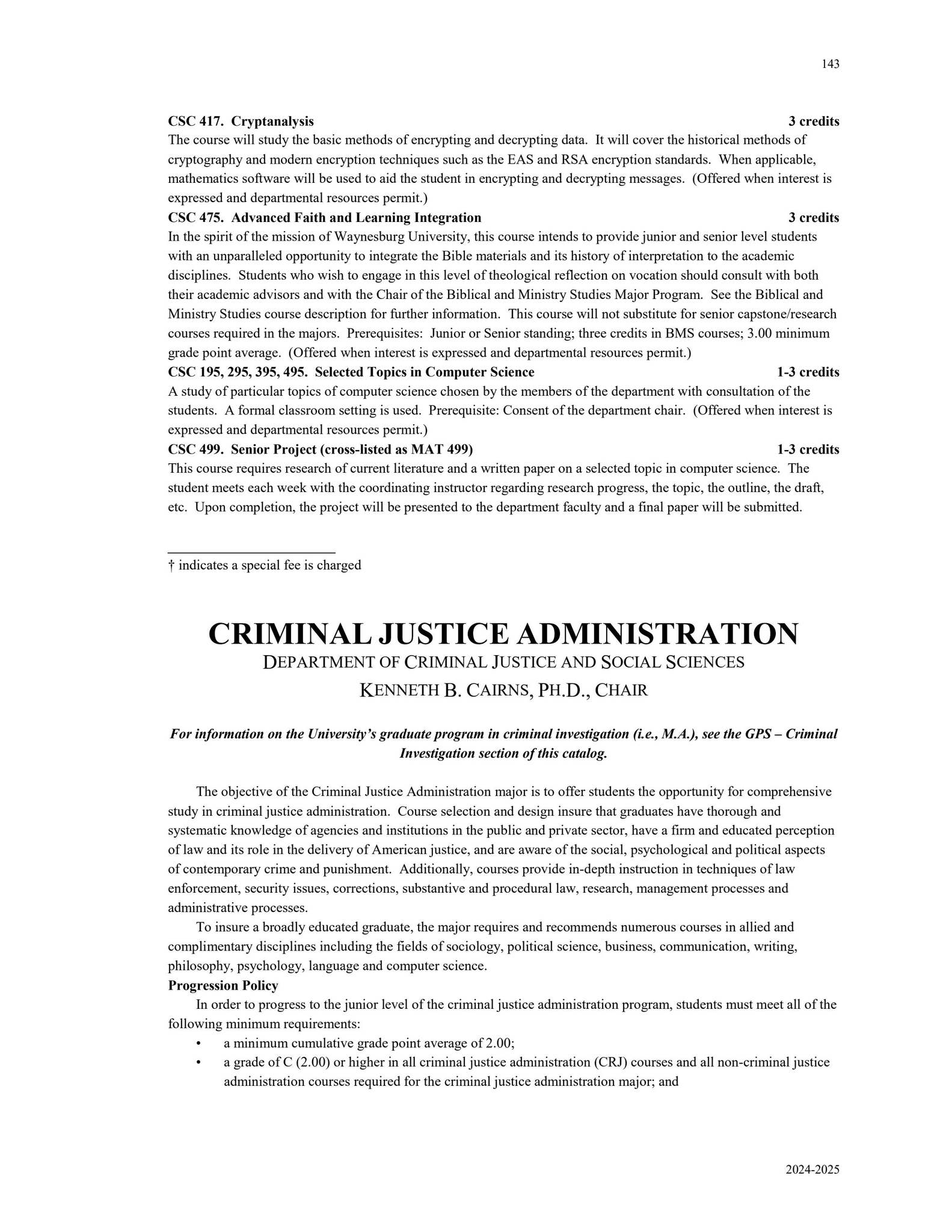 20242025 Academic Catalog by Waynesburg University Issuu