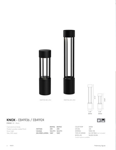 Kuzco Group 庭院柱灯 灯饰产品集 第 6 页