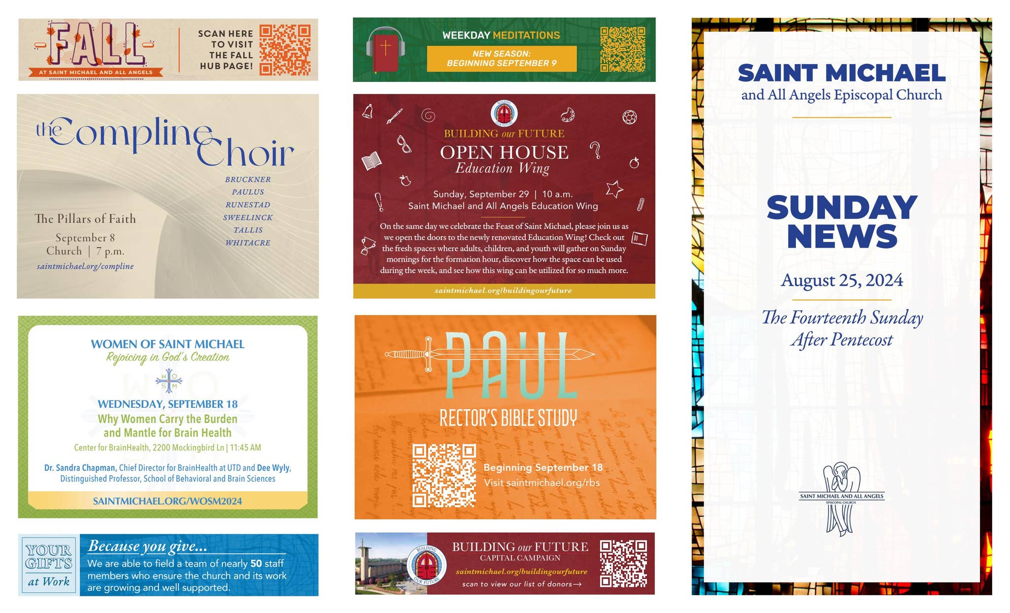AUG. 25 | Sunday News by Saint Michael and All Angels Episcopal Church ...