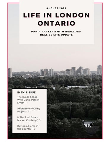 Life in London Ontario Monthly Real Estate Update