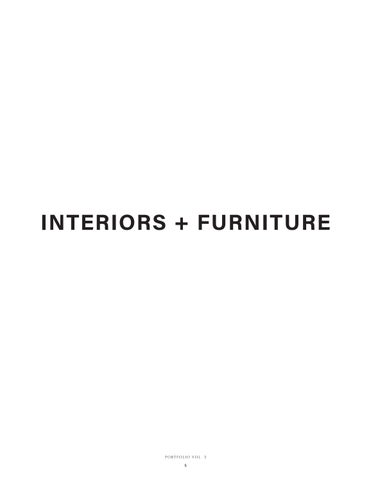 Teresa Do | Interiors + Furniture 家具目录 · Teresa Do Portfolio Interiors + 家具 第 7 页