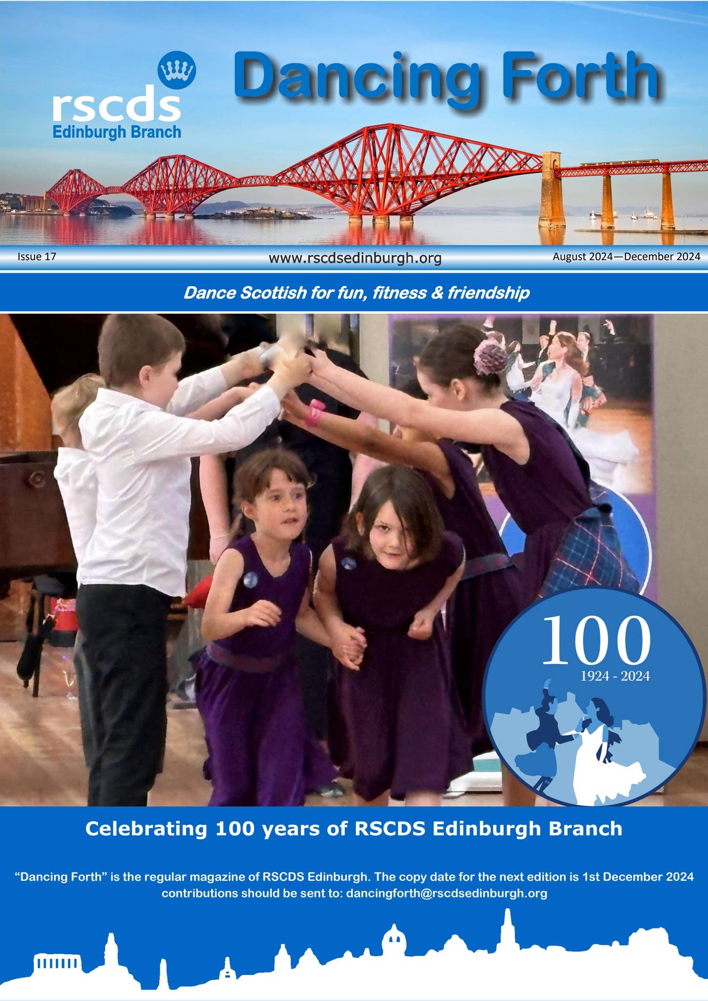 RSCDS Edinburgh Dancing Forth Summer 2024 by RSCDS Edinburgh - Issuu