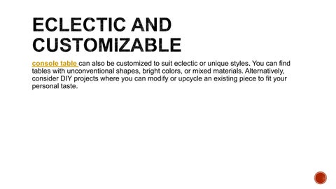 esmefurnishingsuk 家具目录 · Ultimate 玄关桌 Versatile Piece For Your 家居 软装 第 11 页