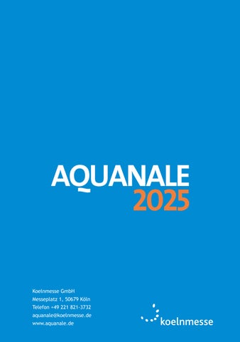 aquanale 2025 德文 - Digitaler Reiseführer zur Veranstaltung 第 13 页