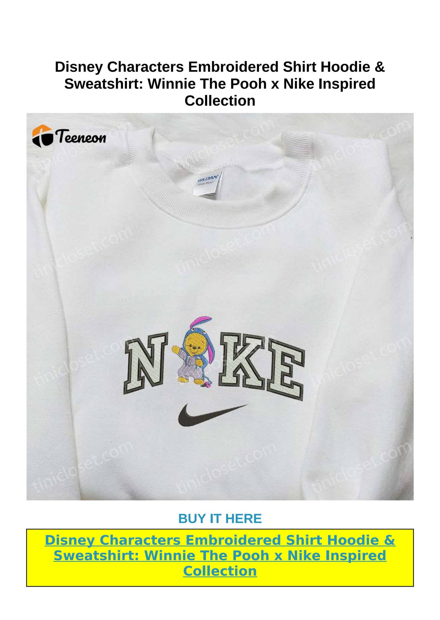 nike winnie the pooh hoodie