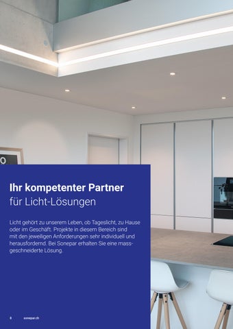 Sonepar Suisse 灯饰目录 · | Firmenbroschüre 第 8 页