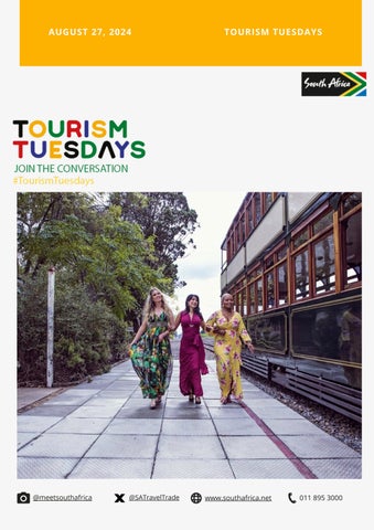 Tourism Tuesdays 27.08.24