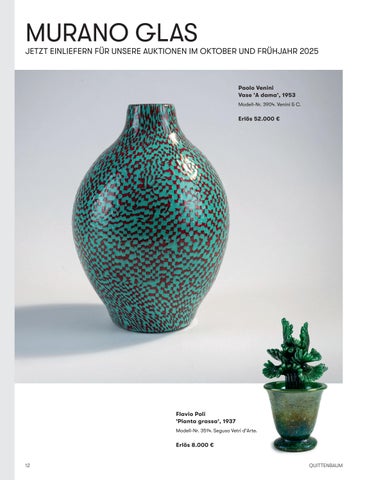 Quittenbaum Kunstauktionen GmbH 灯饰目录 · HIGHLIGHT - ERGEBNISSE 法文 ühjahr 2024 第 12 页