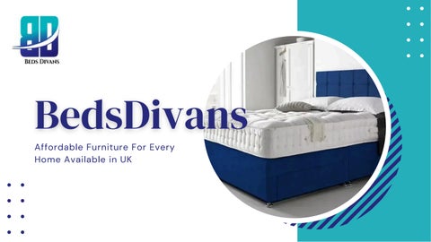 Redefine Your Bedroom with BedsDivans' Modern Luxury Bed Design