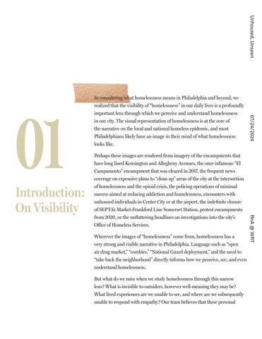 RnA: Unhoused, Unseen 第 7 页