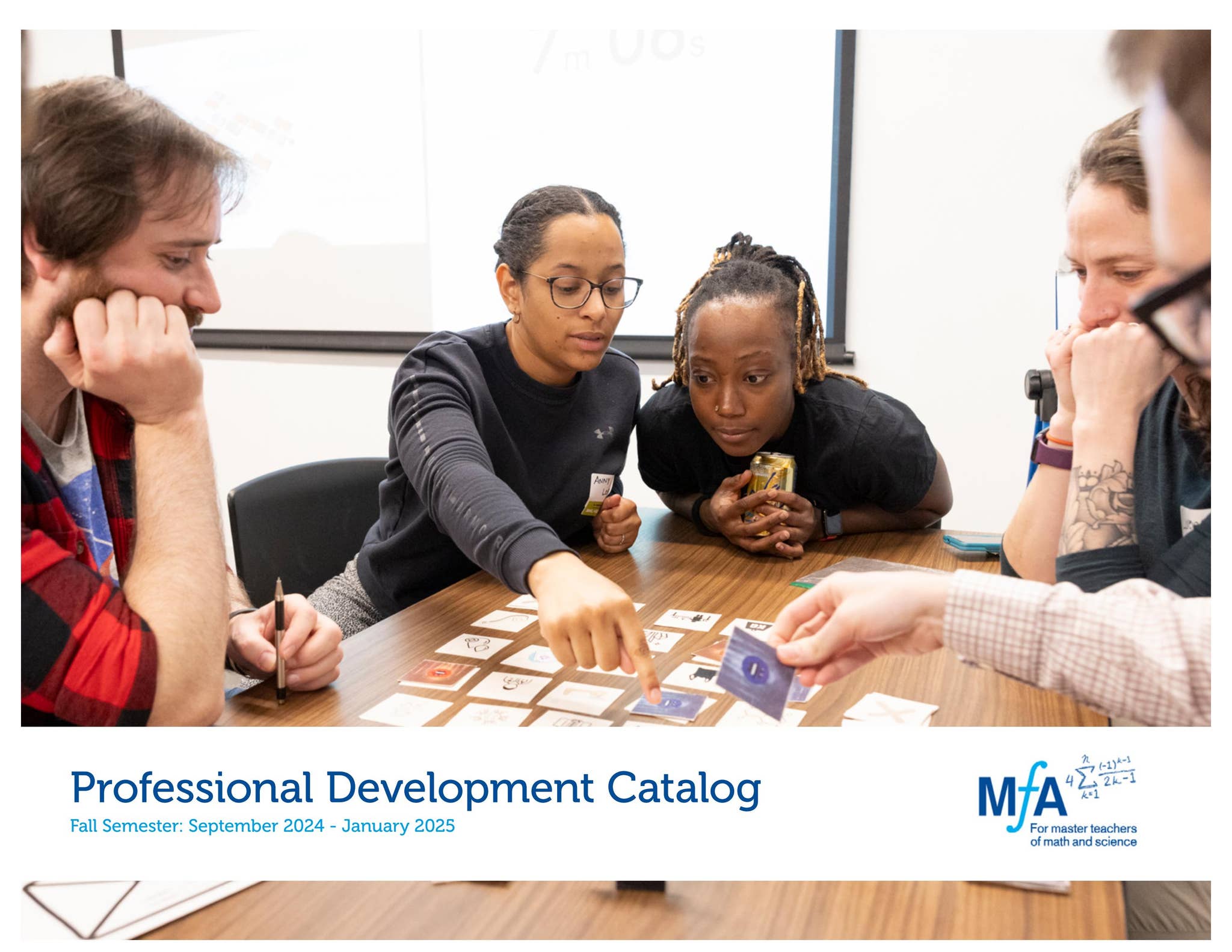 MƒA Fall 2024 Professional Development Course Catalog by mathforamerica