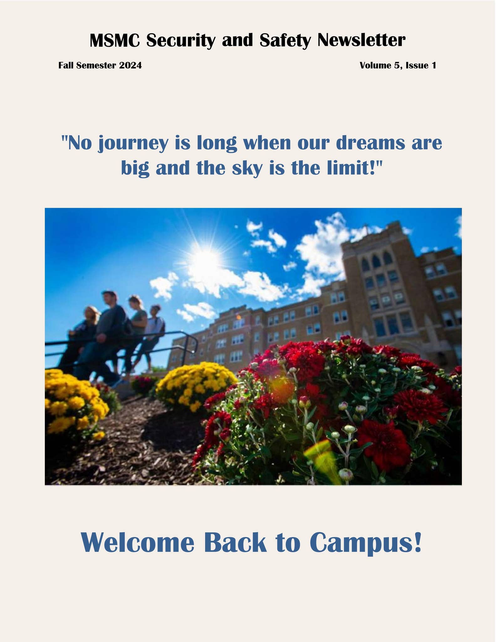 MSMC Security and Safety Newsletter by Mount Saint Mary College - Issuu