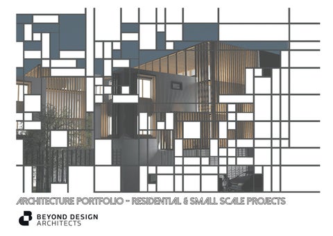 BEYOND DESIGN ARCHITECTS PORTFOLIO by ariane9 - Issuu