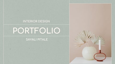 Interior Design Portfolio by Sayali Pitale - Issuu