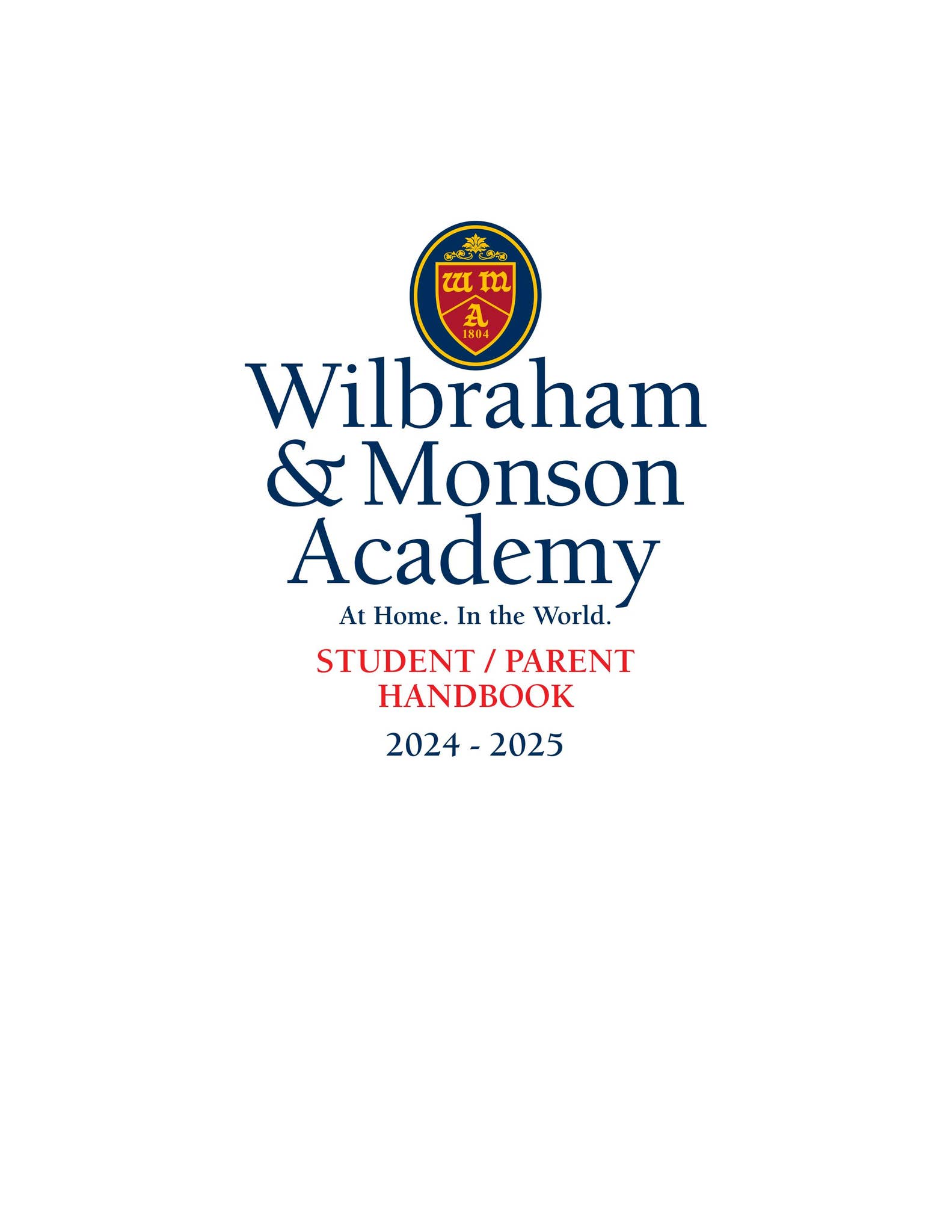 Student/Parent Handbook 2024-2025 by Wilbraham & Monson Academy - Issuu
