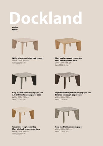 Actona Group 家具目录 · Coffee tables 第 14 页