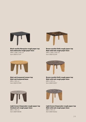 Actona Group 家具目录 · Coffee tables 第 15 页