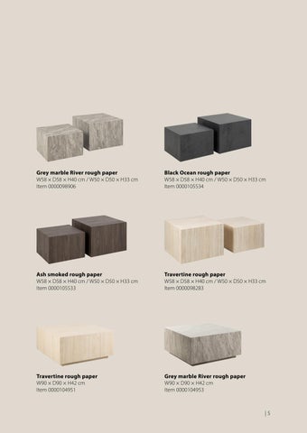 Actona Group 家具目录 · Coffee tables 第 5 页