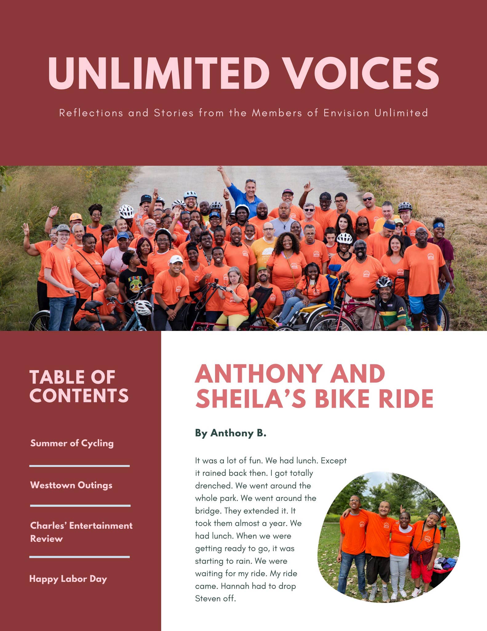 Unlimited Voices, Vol. 89 by envisionunlimitedchicago - Issuu Unlimited Voices, Vol. 89 by envisionunlimitedchicago - Issuu