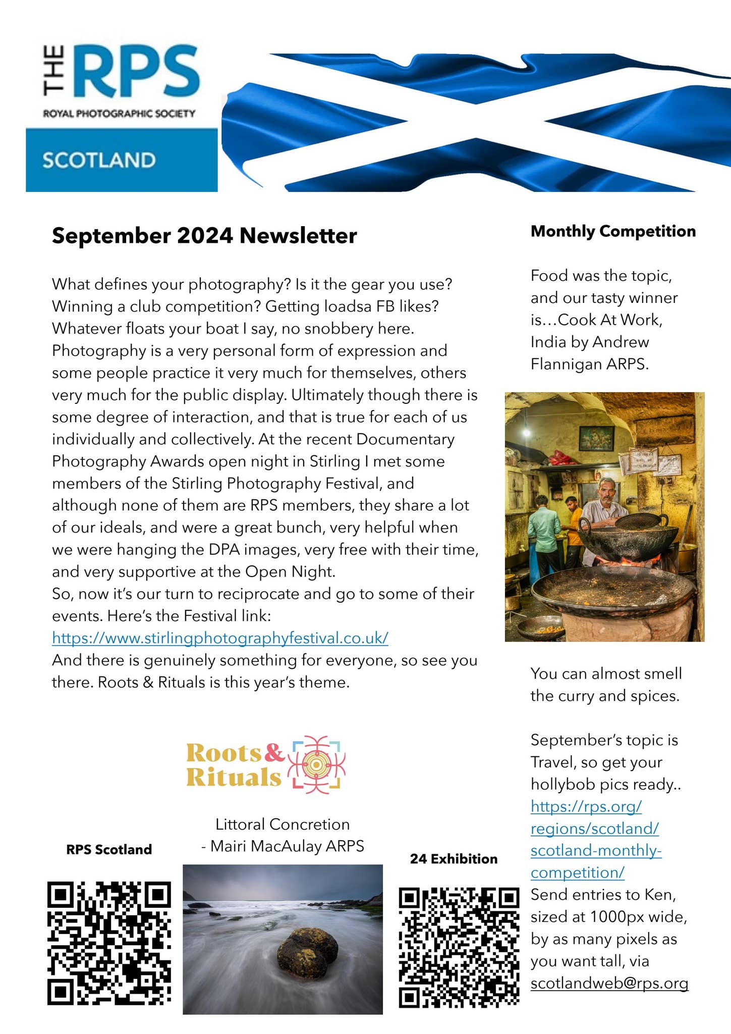 Newsletter Rspc RPS Scotland September 24 Newsletter by Royal Photographic Society - Issuu