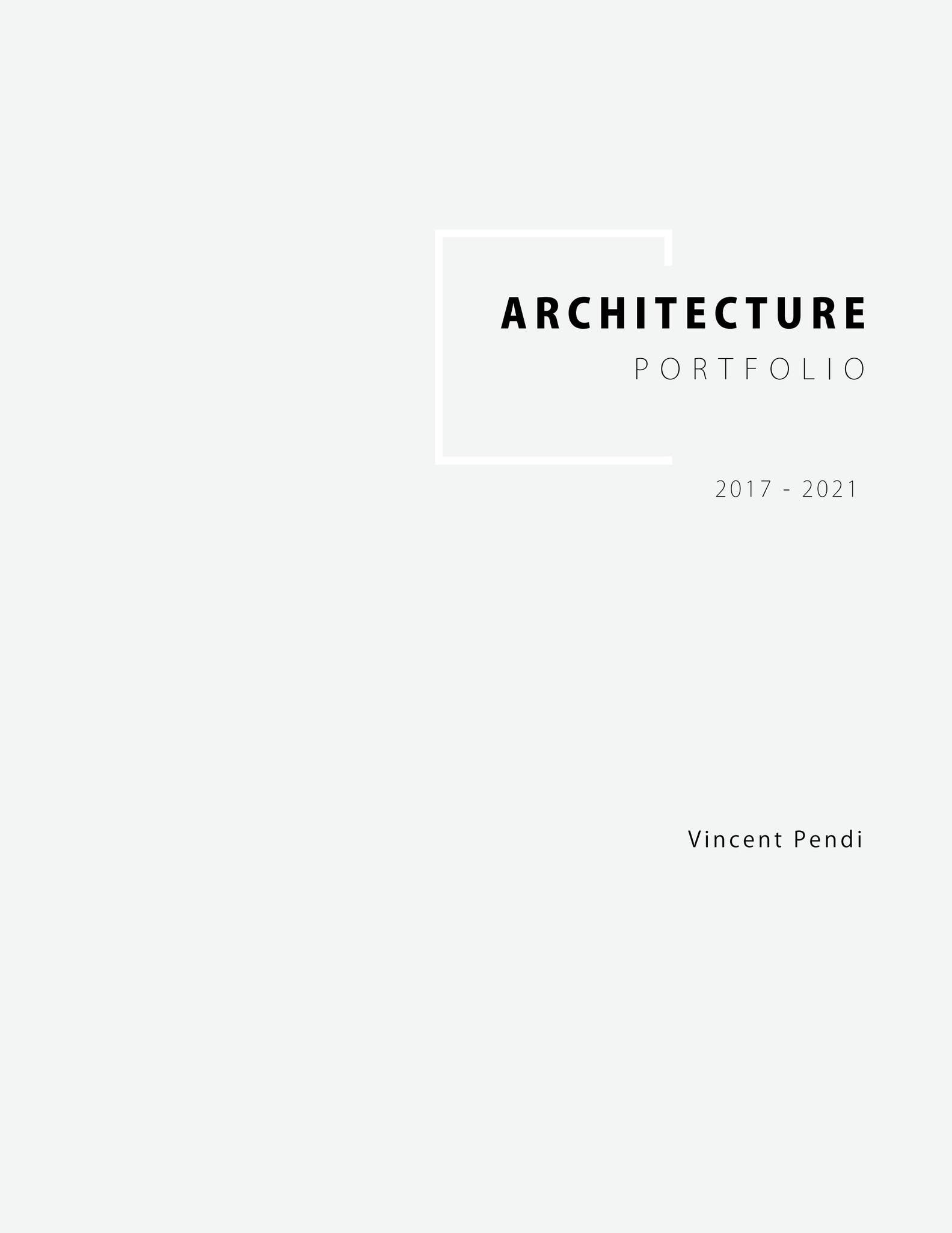 Vincent's Architecture Portfolio by Vincent Pendi - Issuu