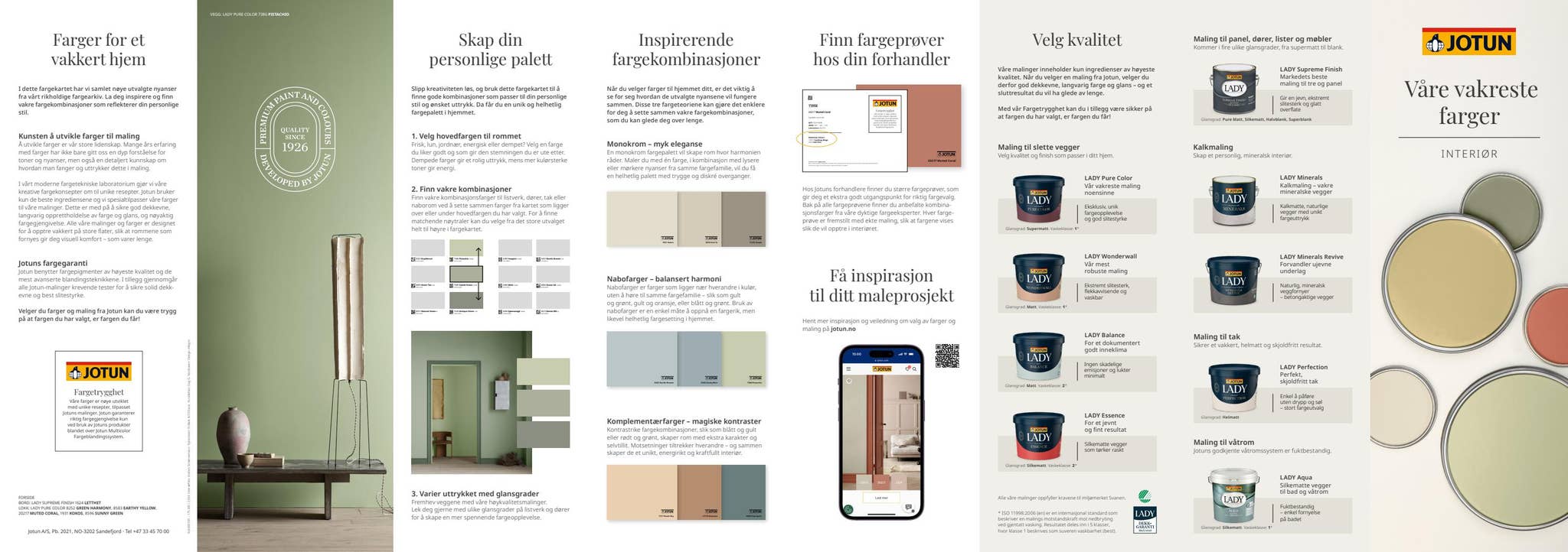JOTUN - Våre vakreste farger by Fargerike Norge - Issuu