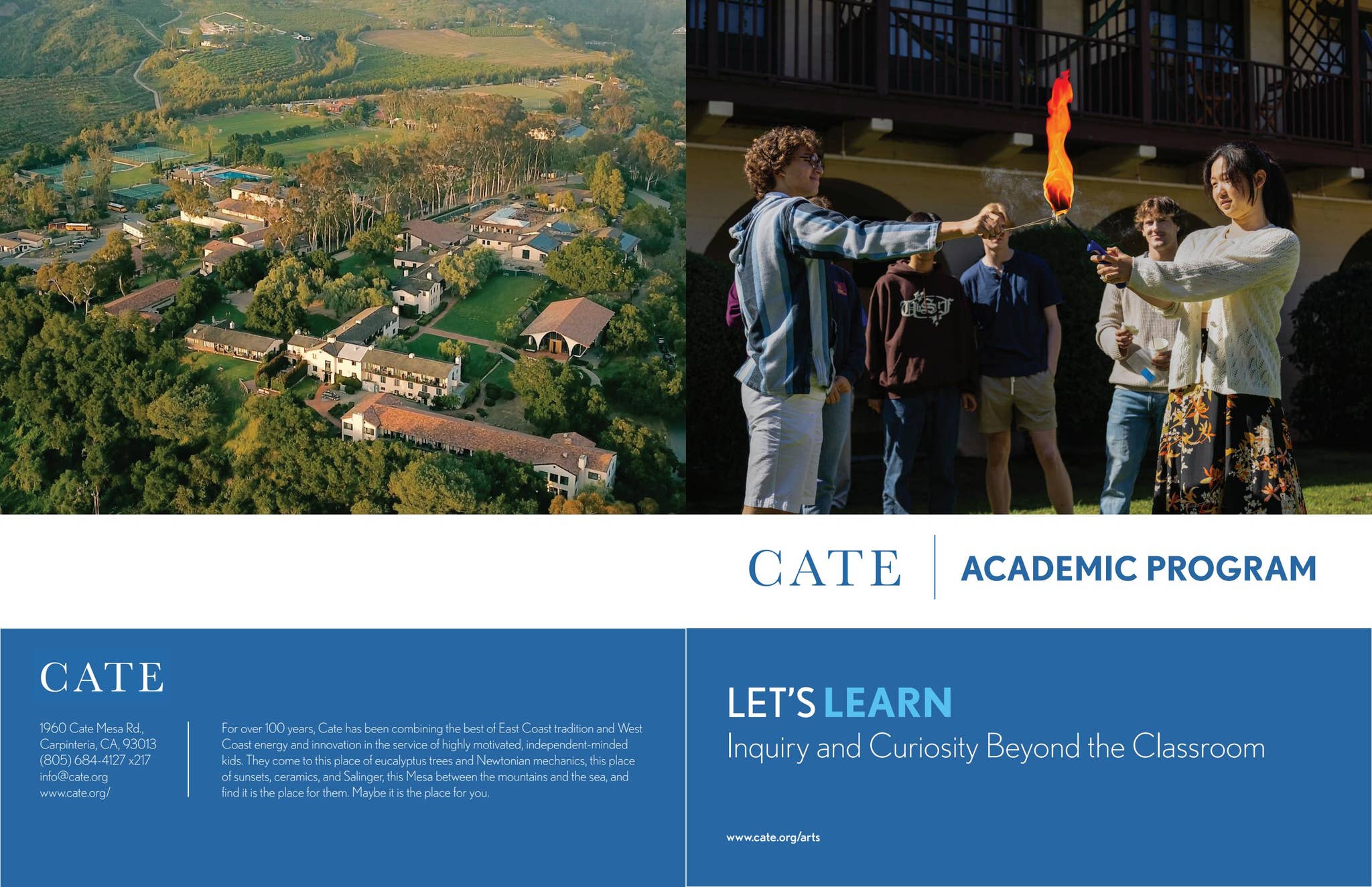 Cate Academic Program Brochure 24-25 by Cate School - Issuu